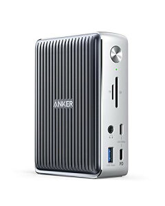 Anker PowerExpand Elite 13-in-1 Thunderbolt 3 Dock hbLOXe[V 85Wo USB Power Delivery Ή USB-Cf[^ [d|[g USB-A|[g 4KΉ HDMI|