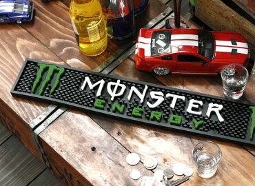 バーマット「Monter/モンスター」★エナジードリンク/カクテル/BARGOODS/バーグッズ/アメリカン雑貨★