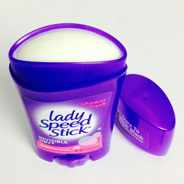 LadySpeedStickレディスピードスティックデオドラント(シャワーフレッシュ)39.6g(1.4oz)制汗剤・消臭剤・ワキ汗予防・アメリカン雑貨・アメリカ製