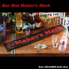 バーマット Maker's Mark メーカーズマーク バーボンウイスキー カクテル BAR GOODS バーグッズ アメリカ雑貨 アメリカン雑貨