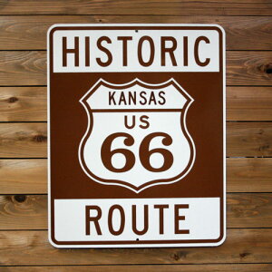 AJ̓HW uHISTORIC ROUTE66 KANSASvqXgbN [g66 JUX c76×61cm AJ gtBbNTC K[WO Xܑ