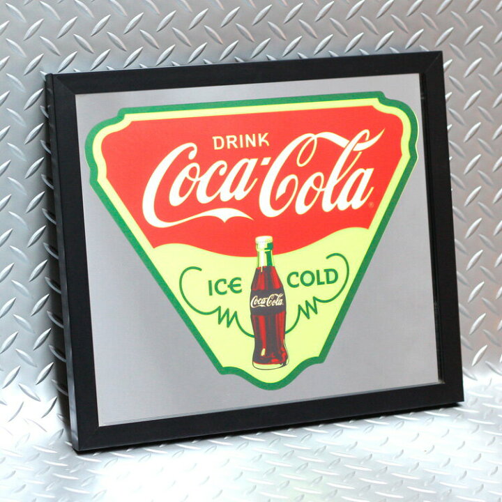 楽天市場】パブサインミラー COCA-COLA ICE COLD コカコーラ 