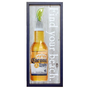 �t���[���A�[�g �R���i CORONA FIND YOUR BEACH �T�C�Y�F52.7×22.3cm �z�� �A�[�g �C���e���A �A�����J�G��
