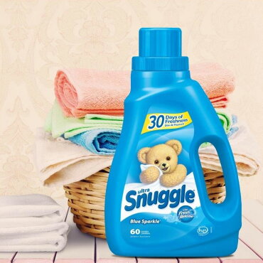 衣類用柔軟剤Snuggleスナッグル柔軟剤ブルースパークル50oz/1470ml約60回分輸入柔軟剤日用品アメリカ製アメリカ雑貨