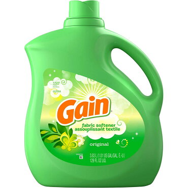 Gainゲイン柔軟剤濃縮タイプオリジナル129oz/3830ml(約150回分)日用品アメリカ雑貨アメリカン雑貨