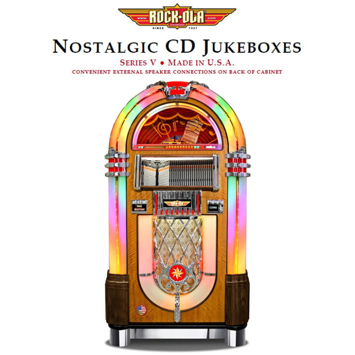 楽天市場】Rock-Ola Jukebox ロックオーラ ノスタルジック ジューク 