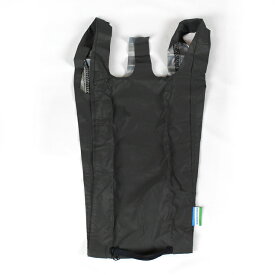 リフレクター エコバッグ Sサイズ （ブラック） ショッピングバッグ レジ袋 おしゃれ 軽量 コンパクト 折り畳み メンズ インストゥルメンタル
