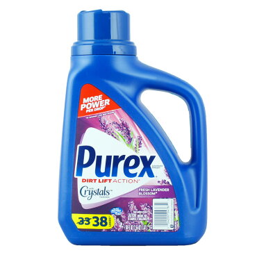 Purexピュレックス洗濯洗剤液体<フレッシュラベンダーブロッサム>33回分1470ml/アメリカ製/