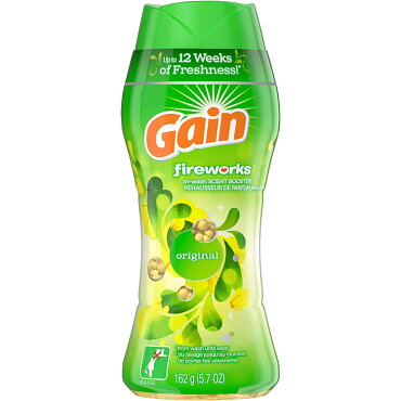 加香剤Gainゲインファイヤーワークスセントブースターオリジナル162g5.7oz衣類用フレグランス洗濯用品日用品アメリカ製アメリカ雑貨