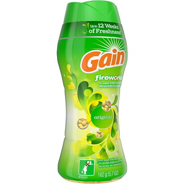 加香剤Gainゲインファイヤーワークスセントブースターオリジナル162g5.7oz衣類用フレグランス洗濯用品日用品アメリカ製アメリカ雑貨