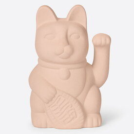 花びん DOIY フラワーベース Neko アプリコット W13×D10×H19.5cm 620g ドーイ スペイン 招き猫 陶器製