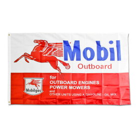 フラッグ 「Mobil モービル」 150×90cm 旗 タペストリー バナー アメリカ アメリカン雑貨