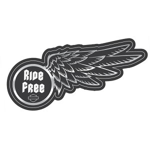 XebJ[ Harley-Davidson n[[_rbh\ _CJbgfJ[ RIDE FREE CG30516 5.5×15.2cm V[ CARfJ[ AJ