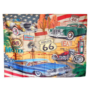 z 唻t[NXhRoute 66 / [g66h TCYFc140×180cm iCLoX n ^yXg[ AJG AJG