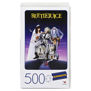 BLOCKBUSTER 500�s�[�X �p�Y�� Beatle Juice �r�[�g���W���[�X #55859 45.7×60.96cm VHS �r�f�I�P�[�X SF �f��O�b�Y �A�����J���G��