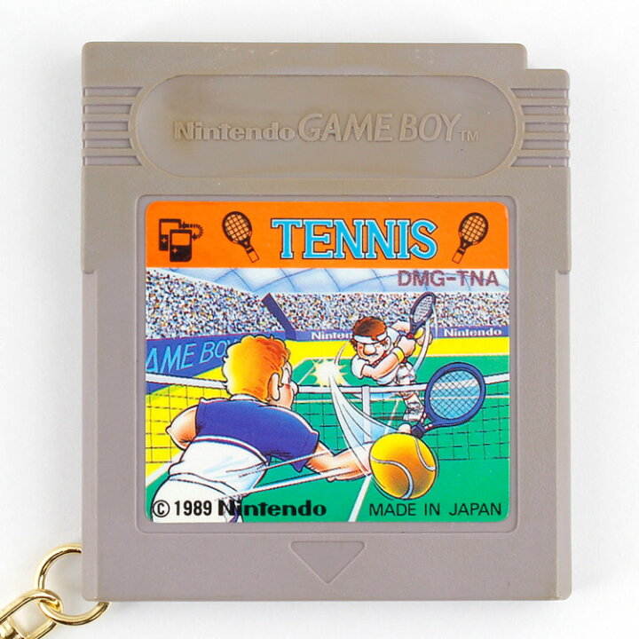 楽天市場】ジャンク ゲームソフト キーホルダー 「TENNIS」 カセット 