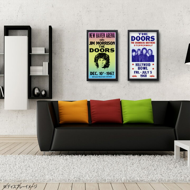 楽天市場】額入りバンドポスター THE DOORS ザ ドアーズ JULY 5 1968 