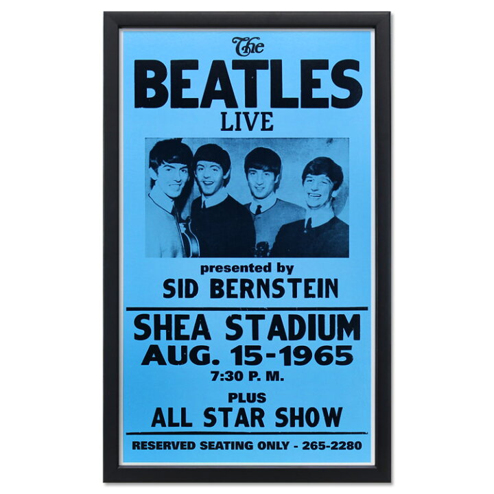 楽天市場】額入りバンドポスター THE BEATLES ザ・ビートルズ AUG 15 