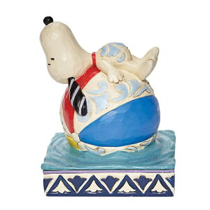 SNOOPY Xk[s[ I r[`{[ tBMA 11.7cm Xk[s[ enesco Peanuts JIM SHORE