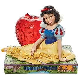 ディズニー 白雪姫＆アップル フィギュア 高さ12.3cm 白雪姫 JIM SHORE enesco Disney Traditions