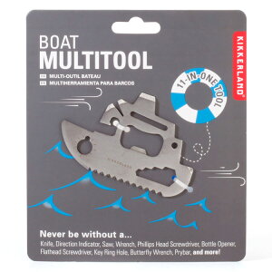 KIKKERLAND BOAT MULTITOOL {[g}`c[ W8×D0.1×H5cm XeX H DIY  c[  g AJG AJG