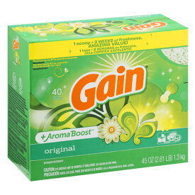 洗濯洗剤 ゲイン 粉末 オリジナル 1.3kg （45oz ） 40回分 GAIN アメリカ雑貨 アメリカン雑貨