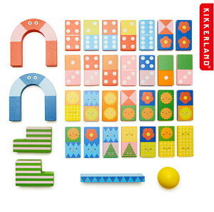ςݖ KIKKERLAND Topple Twist Dominoes gbv cCXg h~m ؐ ܕt ubN ؂̂ q  LbJ[h