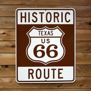 gtBbNTC HISTORIC Route 66 (TEXAS) c76×61cm [g66 HW Vi AJ