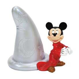 Disney Showcase ディズニー100 ミッキー ファンタジア 14.5cm ミッキーマウス enesco Disney Showcase レジン製 置物 フィギュア