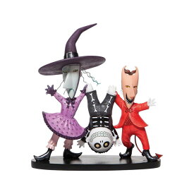 フィギュア ロック＆ショック＆バレ 約16cm ナイトメアー ビフォア クリスマス enesco Disney Showcase レジン製