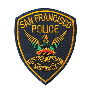 by SANFRANCISCO POLICE c9.3×7.2cm Rbg ACpb` AC l pb` CO AW  AJG