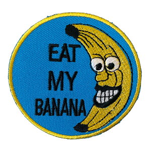 by EAT MY BANANA c7.5×7.4cm Rbg ACpb` AC l pb` CO AW  AJG