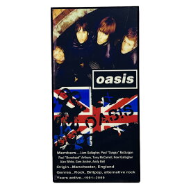 アートフレーム ロックフレーム オアシス 縦30.5×横15.5cm アクリル 額縁 立体 ポスター アートポスター おしゃれ かっこいい OASIS アメリカ雑貨 アメリカン雑貨