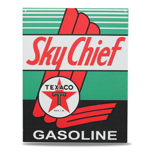 �u���L �Ŕ� �e�B���v���[�g TEXACO Sky Chief �e�L�T�R H40.5×W31.8cm �u���L�� �I�V���� �ǖ� �C���e���A���� �A�����J���G��