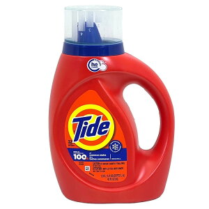 洗濯洗剤 液体 タイド 1.24L 42oz 32回分 オリジナル エイプリルフレッシュ フリー&ジェントル 輸入洗剤 日用品 Tide P&G アメリカ製 アメリカ雑貨