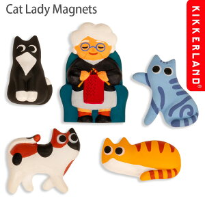 LbJ[h }Olbg Lbg fB }Olbc 5Zbg L ˂ lR IV 킢  KIKKERLAND CAT LADY MAGNETS KMG96