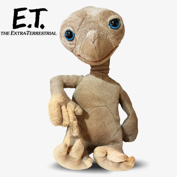 E.T. ぬいぐるみ 約20cm イーティー 映画グッズ ユニバーサルスタジオ 正規ライセンス TOY FACTORY アメリカ雑貨 レトロ キャラクター