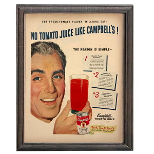 LIFE�� ���B���e�[�W�؂蔲�� �z���A�[�g Campbell�fs �g�}�g�W���[�X�L�� �t���[���t�� �A�����J�G�� �C���e���A ������� �Ǌ|�� ktlife0256