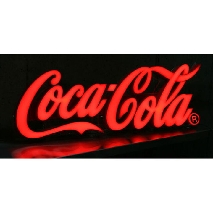 楽天市場】COCA-COLA BRAND コカコーラブランド LEDサイン「レタリング 