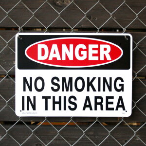 �v���X�`�b�N���b�Z�[�W�T�C���{�[�h DANGER No smoking �i�댯�I�����͋։� �j CA-6 �ē��Ŕ� �X�ܑ��� �A�����J�G�� �A�����J���G��