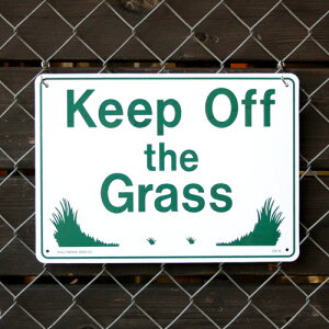 vX`bNbZ[WTC{[h Keep Off the Grass iŐɓ j CA-18 ēŔ Xܑ AJG AJG