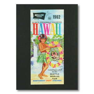 ハワイアンポスター エアラインシリーズ A-21 アメリカ雑貨 アメリカン雑貨