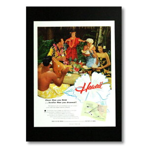 ハワイアンポスター トラベルシリーズ I-14 アメリカ雑貨 アメリカン雑貨