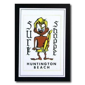 nCA|X^[ T[tBV[Y N-66 uSurf Shop Huntington Beachv TCYF32×21.5cm AJG AJG