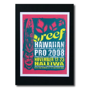 nCA|X^[ T[tReXg M-27 uREEF HAWAIIAN PRO 2008v TCYF28×21.5cm AJG AJG