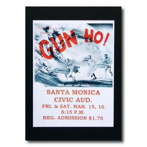 T[t[r[|X^[ L-31 uGUN HO! 1963 Color Surf Moviev TCYF28.5×21.5cm AJG AJG
