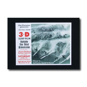 �T�[�t���[�r�[�|�X�^�[ L-34 �uOutside The third Dimension�v �T�C�Y�F21.5×27.5cm �A�����J�G�� �A�����J���G��