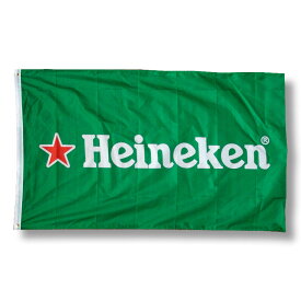 アメリカンフラッグ Heineken （ハイネケン ） ビール バーグッズ 旗 インテリア アメリカ雑貨 アメリカン雑貨