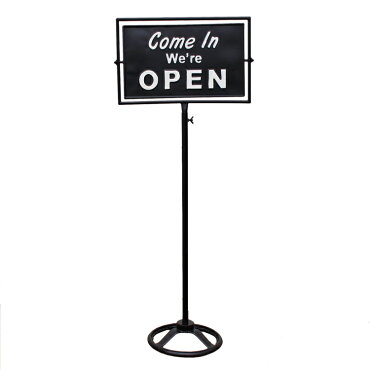 店舗用看板ダルトンスピナーサインスタンドOPEN-CLOSEDブラックG965-1245BKDULTONオープンクローズアメリカ雑貨アメリカン雑貨