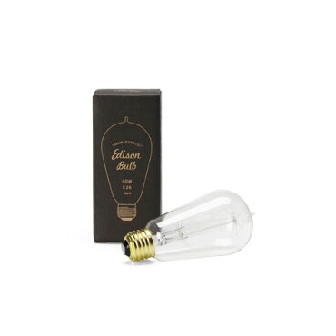 エジソンバルブシグネイチャー(S)60WE26/EdisonBulb/レトロランプ/インテリア電球/間接照明/アメリカン雑貨/